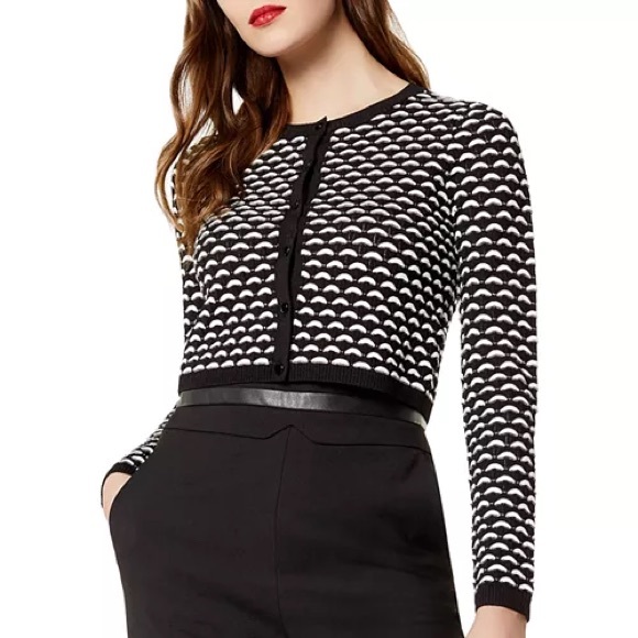 Karen Millen Sweaters - Karen Millen Cropped Cardigan Sweater S